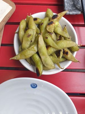 Edamame $8.80 at Kinyoubi Izakaya in Fitzroy
