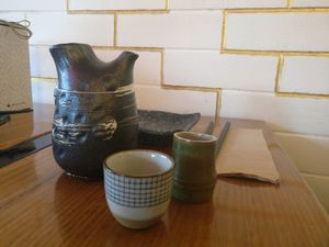 sake at Kinyoubi Izakaya in Fitzroy