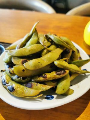 Edamame at Kinyoubi Izakaya in Fitzroy