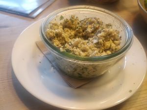 Scrambled tofu at Cafe Juli in Aachen