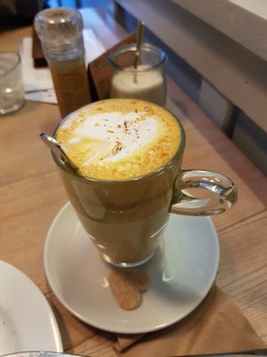 Goldene Milch
 at Cafe Juli in Aachen