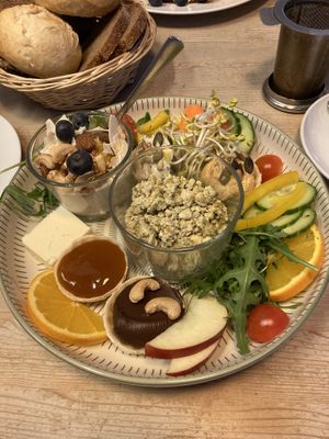 Planzenkraft breakfast   at Cafe Juli in Aachen