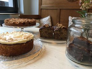 Vegane Kuchenauswahl at Cafe Juli in Aachen