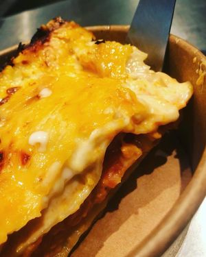 Lasagna at L'Incubateur de Fraîcheur in Paris