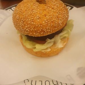 Sweet potato burger  at Brute Burgers in Hoofddorp