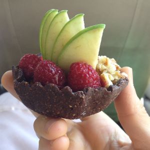 delicious fruit tartlet  at Sea Salt Bakery & Cafe in Cairo