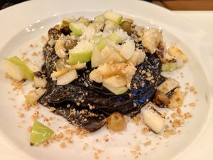 Chocolate pancakes at Sea Salt Bakery & Cafe in Cairo