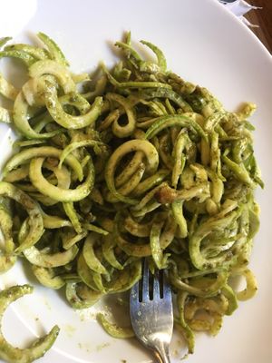 zucchini noodles  at Sea Salt Bakery & Cafe in Cairo