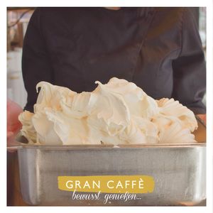 Wir stellen unser Eis selbst her, aus natürlichen und bio- Zutaten.
 at Gelateria Gran Caffe in Bruchsal