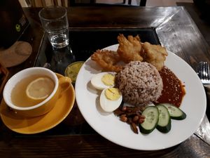 Nasi lemak at Art Nature Cafe - Penang in Penang