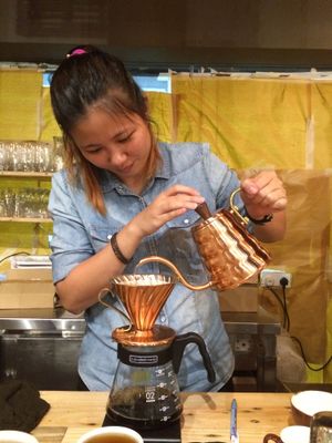 Handpour coffee at Art Nature Cafe - Penang in Penang