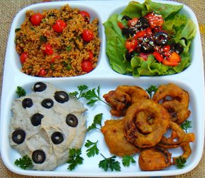 Lunch Box at Tika Taka Veggie in Belgrade