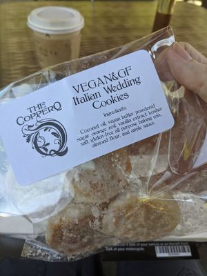 Vegan and gluten free! 💚 at The Copper Q in Big Bear Lake