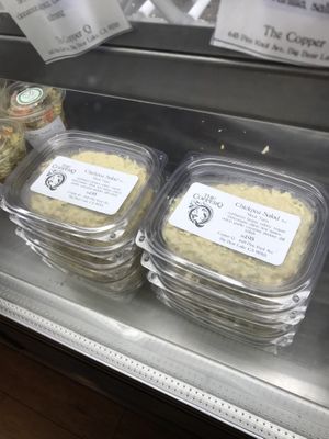 Chickpea tuna salad at The Copper Q in Big Bear Lake