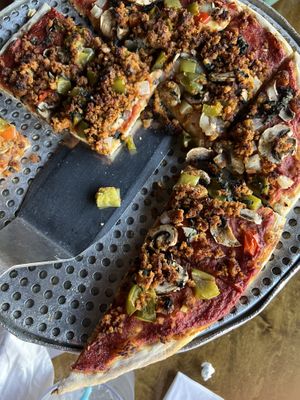 Thin crust & not very flavorful   at 312 Pizza Company in Nashville