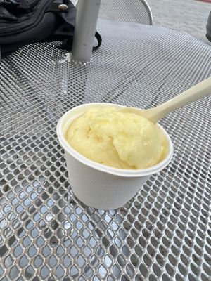 Lucky Lemon sorbet   at Monkeywrench in Salt Lake City