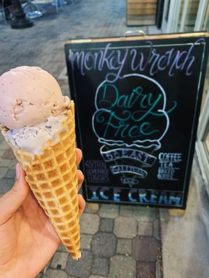 Strawberry + lavender at Monkeywrench in Salt Lake City