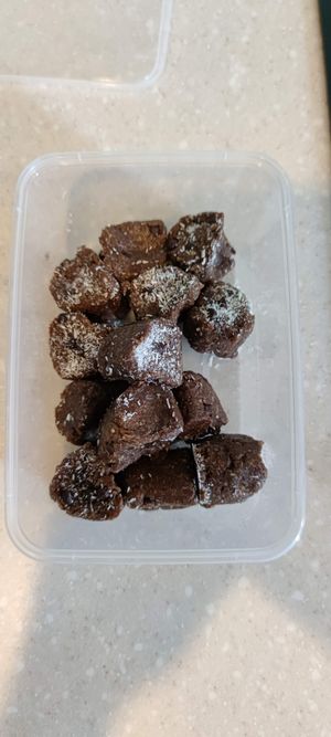 Signature cookie dough :) at Bom Bowls in Pai