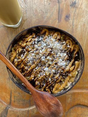 Snickers bowl   at Bom Bowls in Pai