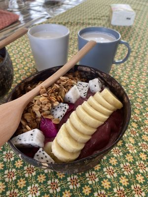 Acaï-Bowl  at Bom Bowls in Pai