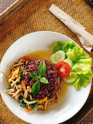 Rice at Bom Bowls in Pai