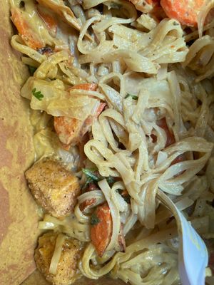 lion city lili w tofu   at Foo Dog Curry Traders in Jacksonville