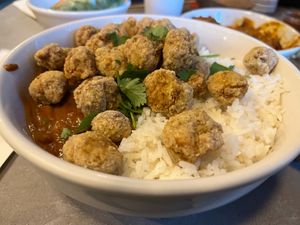 It's house, it's special, it's curry, it's japan... at Foo Dog Curry Traders in Jacksonville