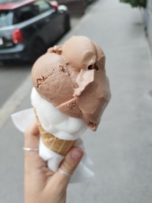 Lemon, zotter at Veganista Ice Cream V in Vienna