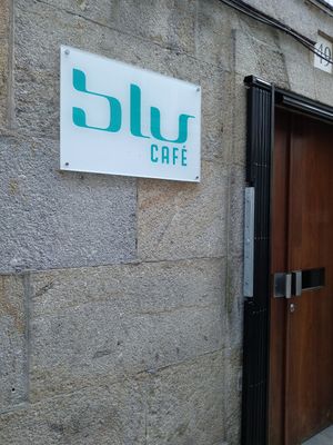 Exterior at Blu Cafe in Santiago De Compostela