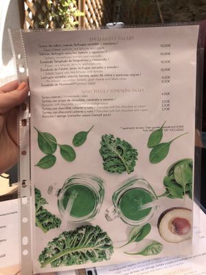 Menu 06/2020 at Blu Cafe in Santiago De Compostela