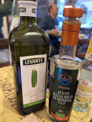 Select ingredients   at Mangiamore in Reggio Emilia