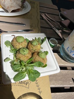 Croquettes  at Mangiamore in Reggio Emilia