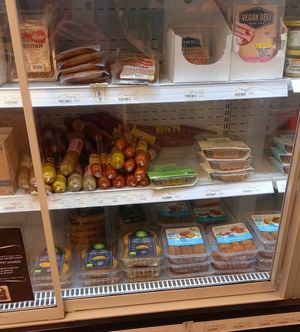 meat substitutes at Ayuno in Ghent