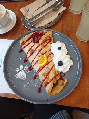 Pfannkuchen at Katzentempel in Hamburg