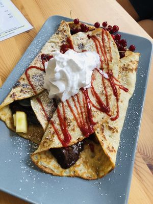 Pancakes at Katzentempel in Hamburg