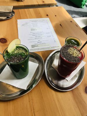 Smoothies at Katzentempel in Hamburg