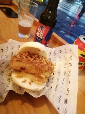 Tofu Bao at Bao's in Porto