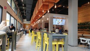 Restaurant on a Saturday afternoon at Modern Market - 16th St in Denver