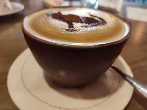 Cattucino at O Porto dos Gatos in Porto