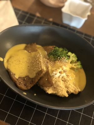 Bifes de Seitan at O Porto dos Gatos in Porto