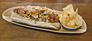 Vegan spicy sausage at O Porto dos Gatos in Porto