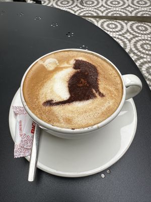 Catuccchino 😁  at O Porto dos Gatos in Porto