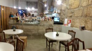 Inside Porto dos gatos at O Porto dos Gatos in Porto