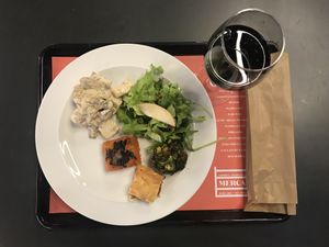 Diner buffet at DaTerra - Mercado Beira Rio in Vila Nova De Gaia