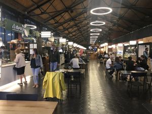 The market itself at DaTerra - Mercado Beira Rio in Vila Nova De Gaia