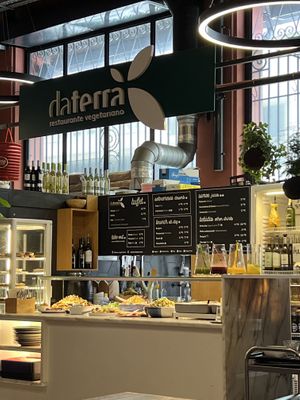 View of food stall  at DaTerra - Mercado Beira Rio in Vila Nova De Gaia