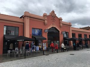 The market building where you will find Da Terra at DaTerra - Mercado Beira Rio in Vila Nova De Gaia