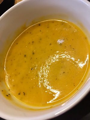 Soup (included in price) at DaTerra - Mercado Beira Rio in Vila Nova De Gaia