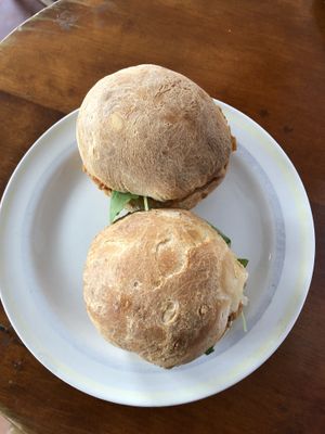 Vegan rolls at Dirty Records Bar in Gothenburg