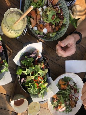 Lunch time  at Manuka - Plaza del Mar in Marbella